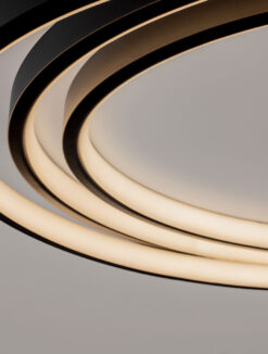 Плафониера Nova Luce ARBOR 9001096 черен детайл 4