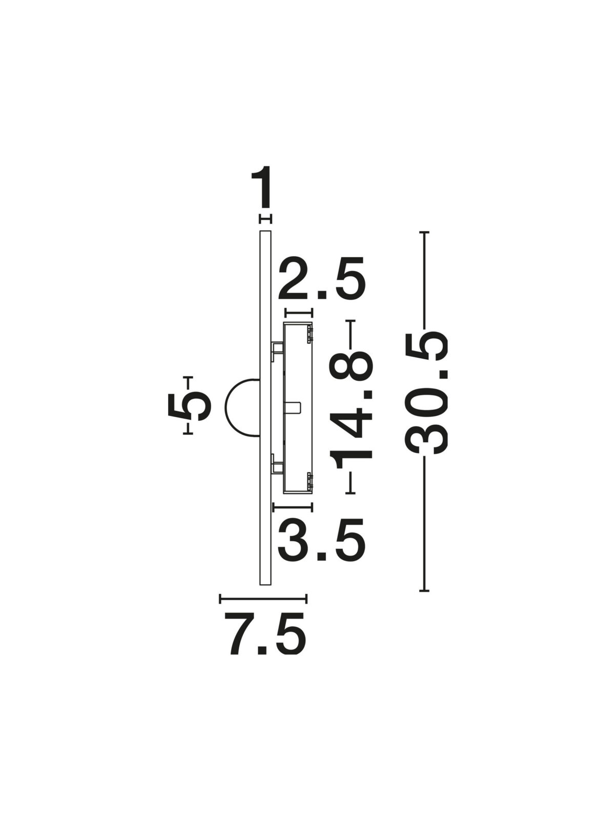 Аплик Nova Luce MARBELLE 9001131 детайл 6
