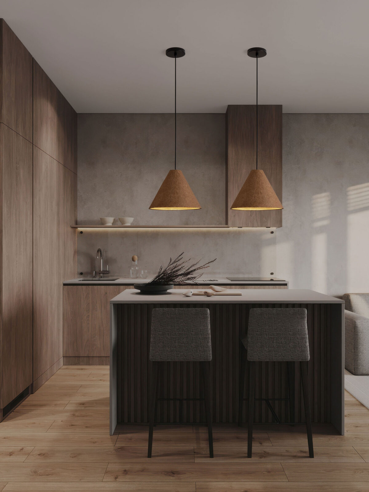 Пендел Nova Luce JOELLE 9001132 кафяв