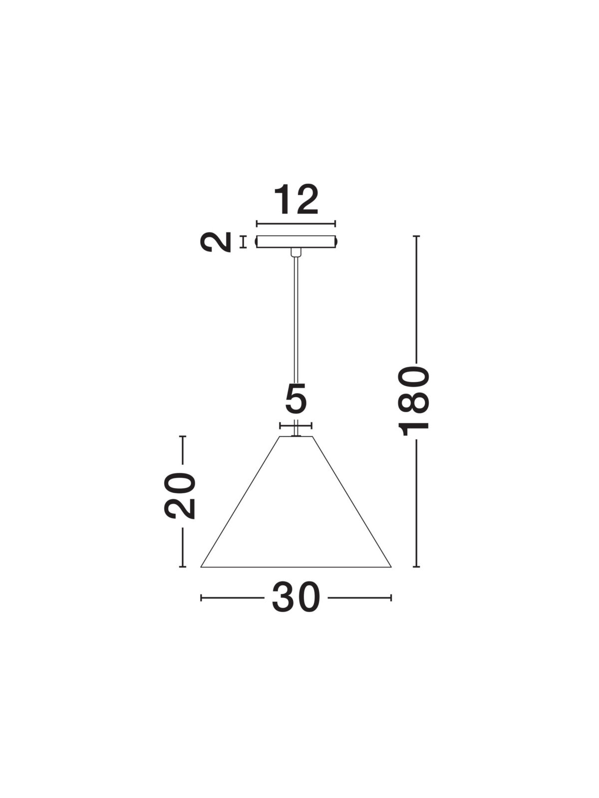 Пендел Nova Luce JOELLE 9001134 черен детайл 5