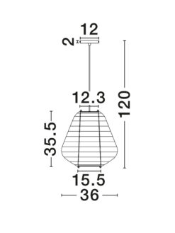 Полилей Nova Luce LINNET 9001144 бял детайл 5