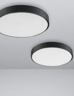 Плафониера Nova Luce HADON 9001531 черен детайл 4