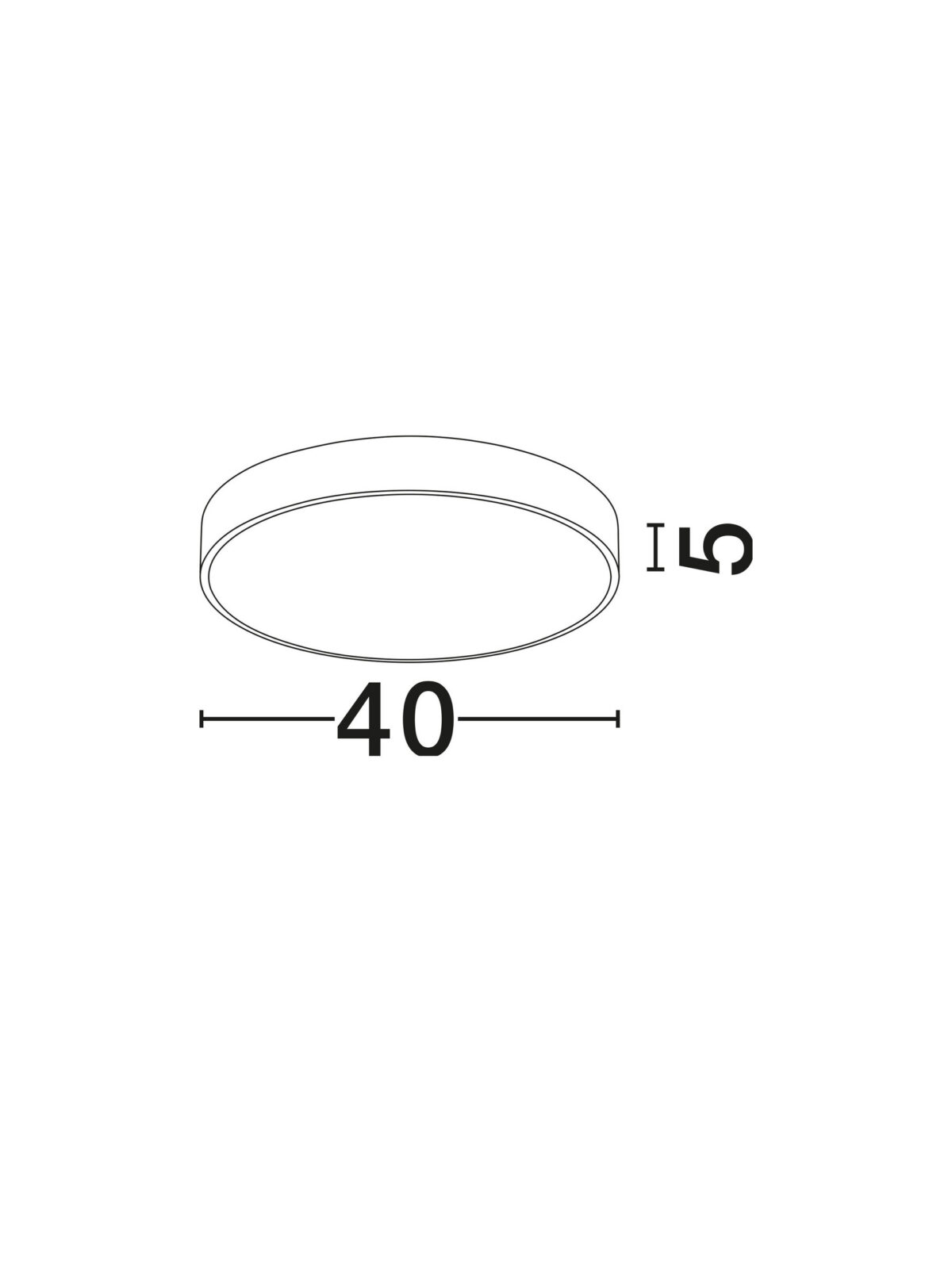 Плафониера Nova Luce HADON 9001531 черен детайл 5