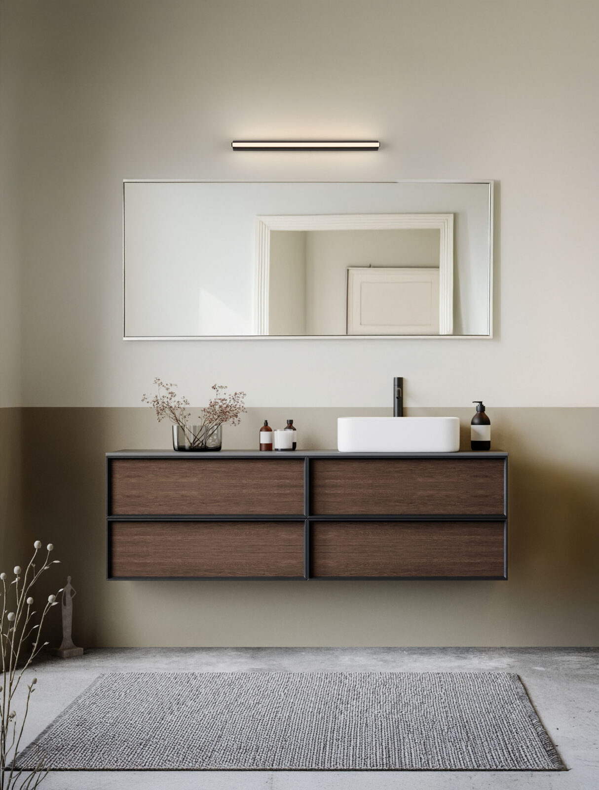 Аплик за баня Nova Luce ENDO 9002074 черен