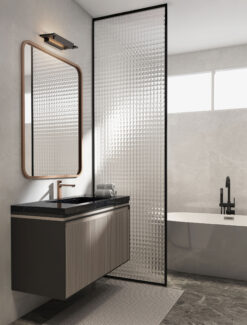 Аплик за баня Nova Luce LIVO 9002078 черен