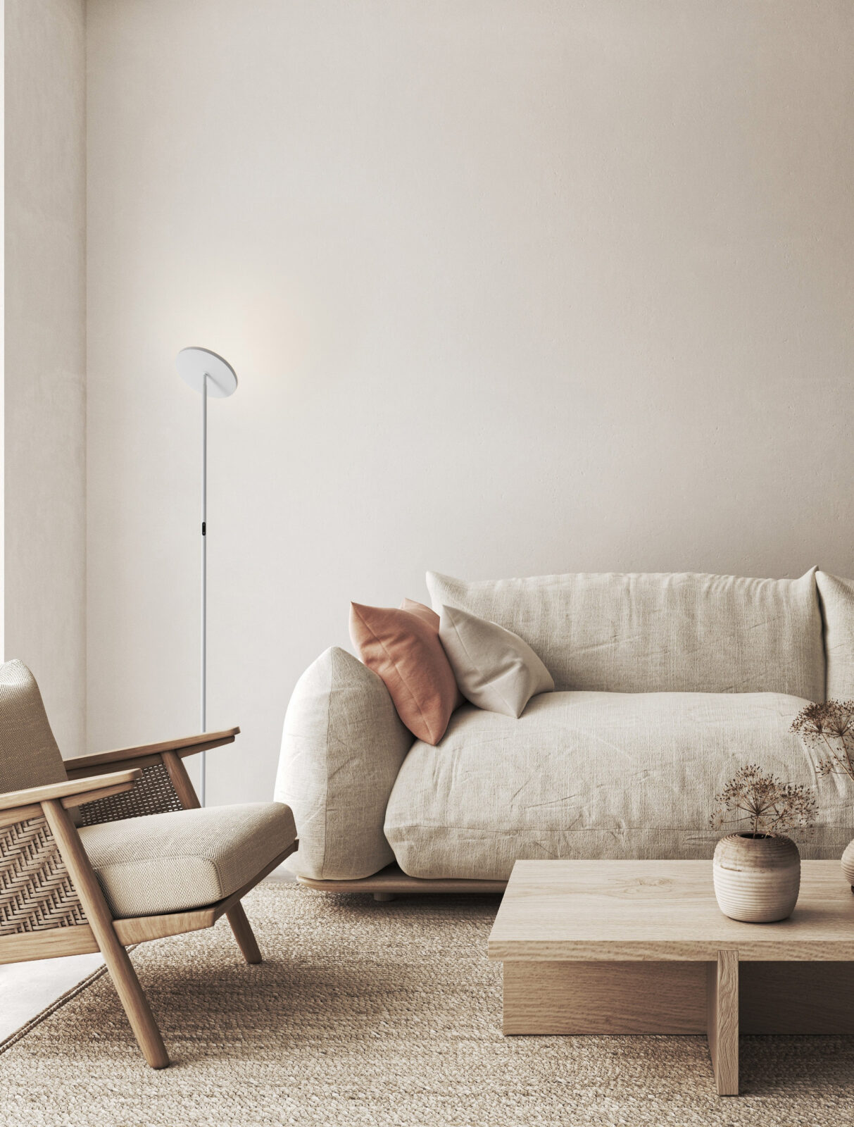Лампион Nova Luce SINKRO 9002083 бял