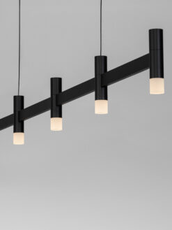 Полилей Nova Luce POETIC 9002096 черен детайл 4