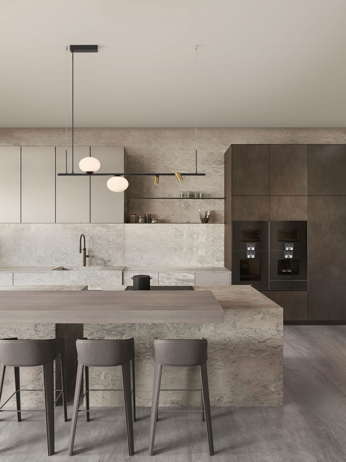 Полилей Nova Luce NOBLE 9002105 черен