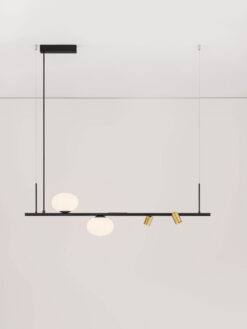 Полилей Nova Luce NOBLE 9002105 черен детайл 3