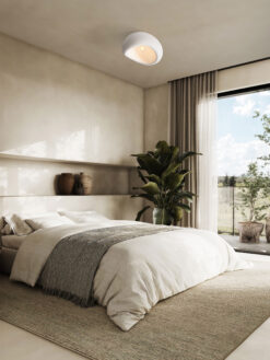 Плафониера Nova Luce AERE 9002664 бял