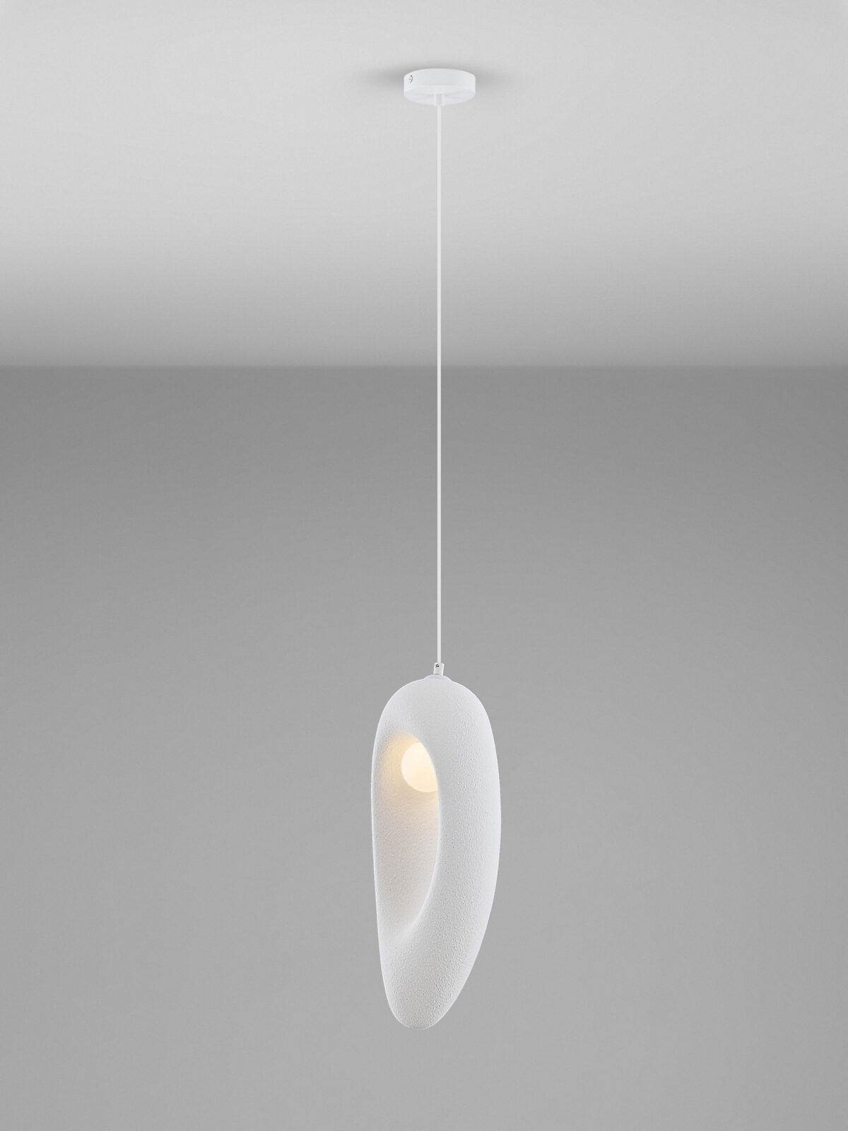 Полилей Nova Luce TEMPUS 9002669 бял детайл 3
