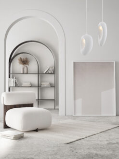 Полилей Nova Luce TEMPUS 9002669 бял детайл 4