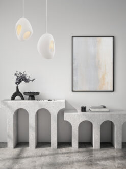 Полилей Nova Luce TEMPUS 9002670 бял