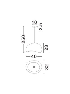 Полилей Nova Luce AERE 9002672 кафяв детайл 6