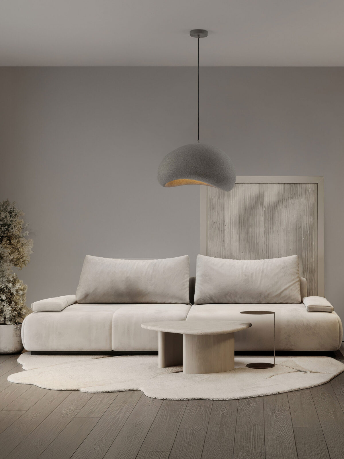 Полилей Nova Luce AERE 9002673 сив