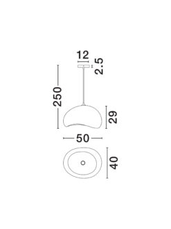 Полилей Nova Luce AERE 9002673 сив детайл 6