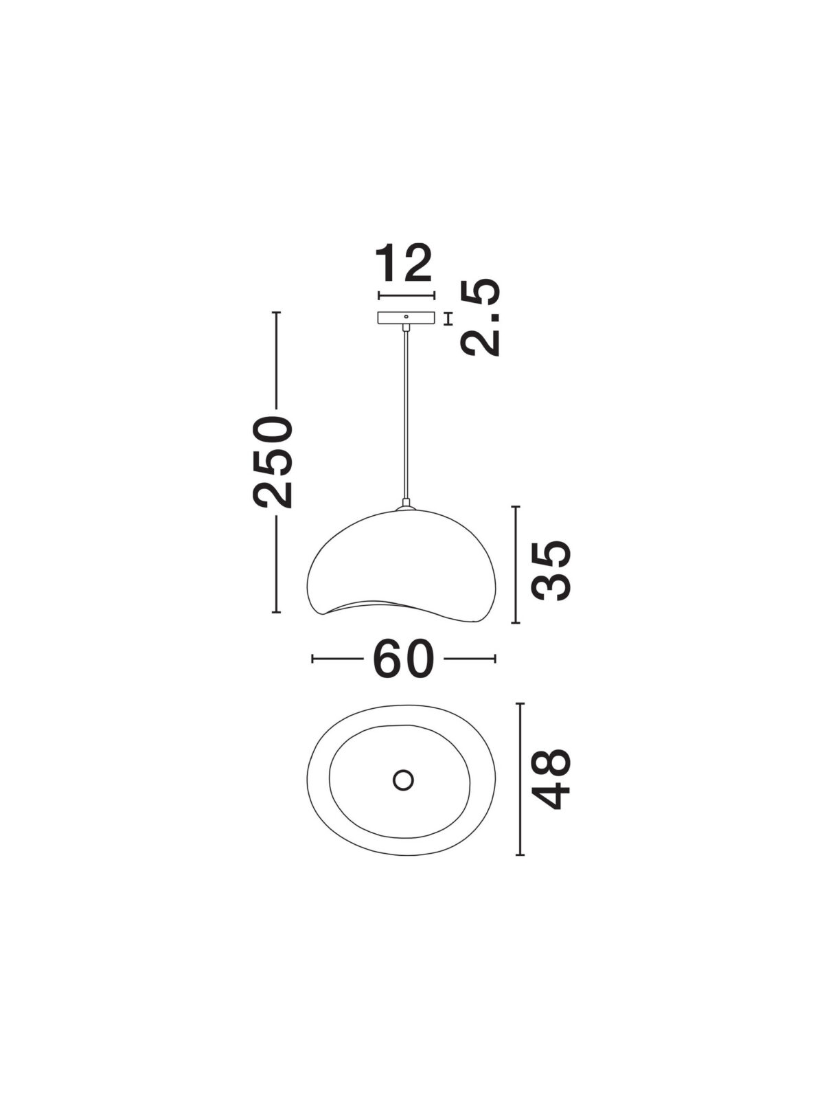 Полилей Nova Luce AERE 9002675 сив детайл 6