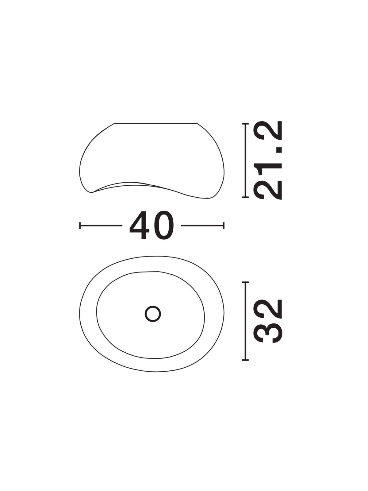 Плафониера Nova Luce AERE 9002677 сив детайл 7