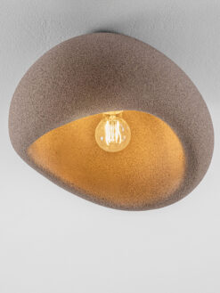 Плафониера Nova Luce AERE 9002678 кафяв детайл 4