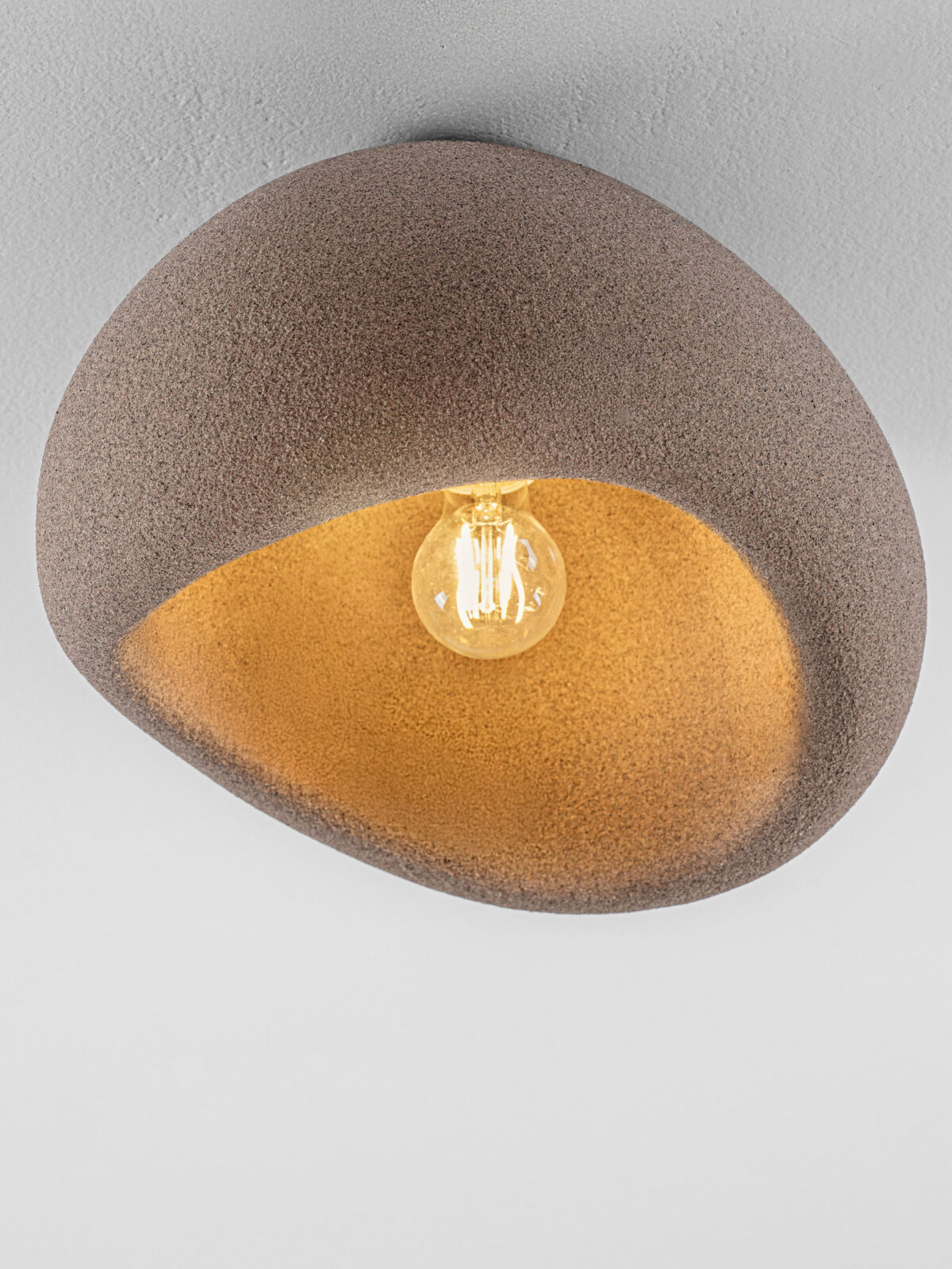 Плафониера Nova Luce AERE 9002678 кафяв детайл 4