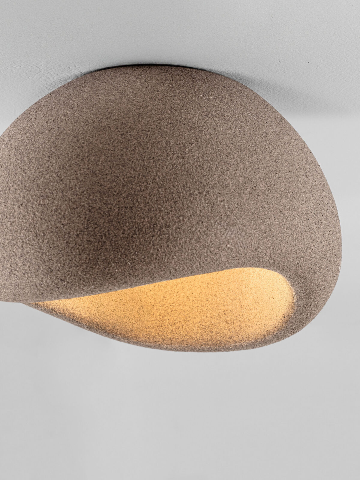 Плафониера Nova Luce AERE 9002678 кафяв детайл 5