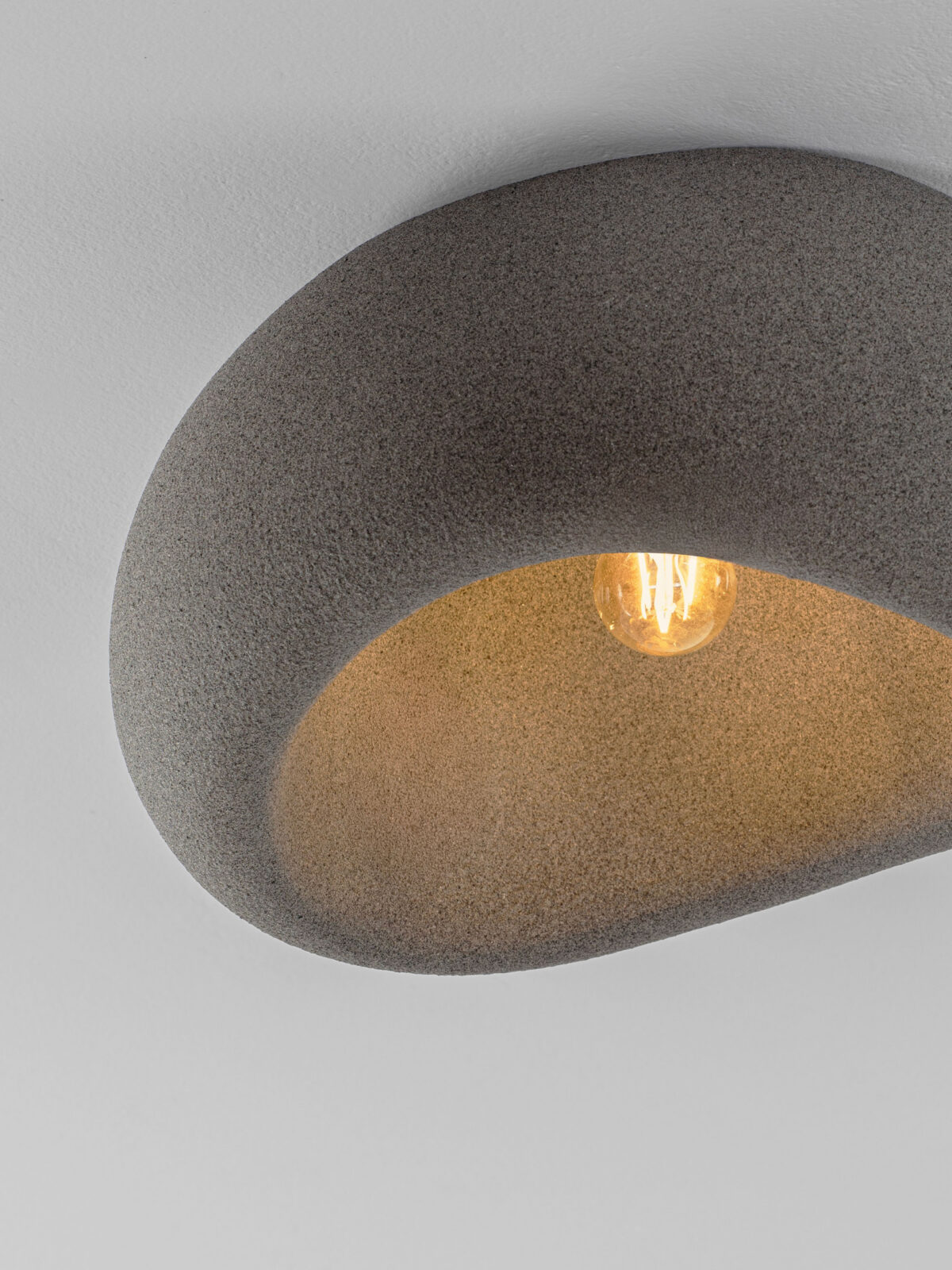 Плафониера Nova Luce AERE 9002679 сив