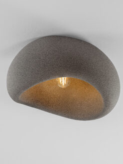 Плафониера Nova Luce AERE 9002679 сив детайл 4