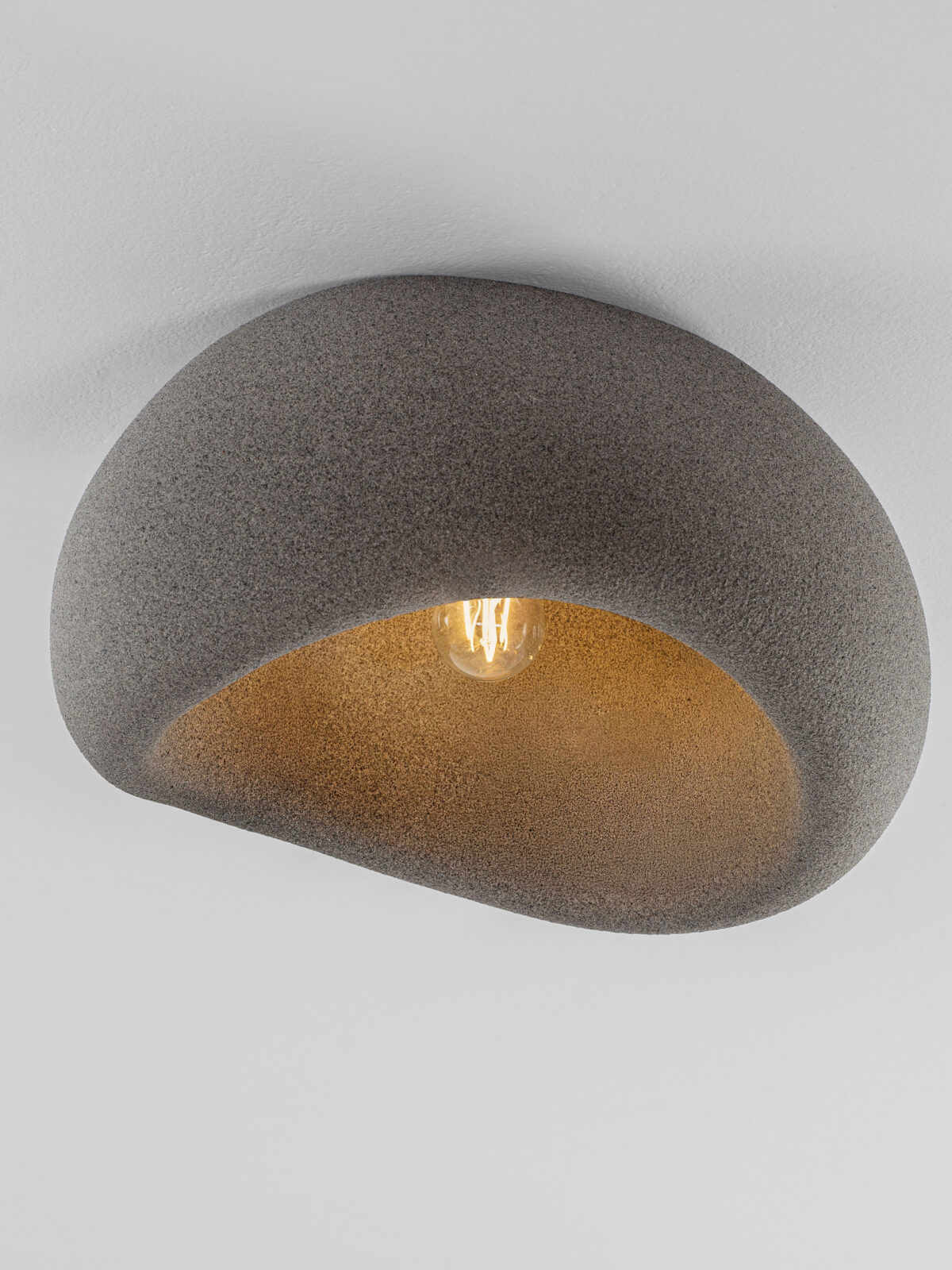 Плафониера Nova Luce AERE 9002679 сив детайл 4