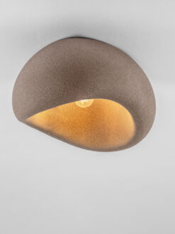 Плафониера Nova Luce AERE 9002680 кафяв детайл 4