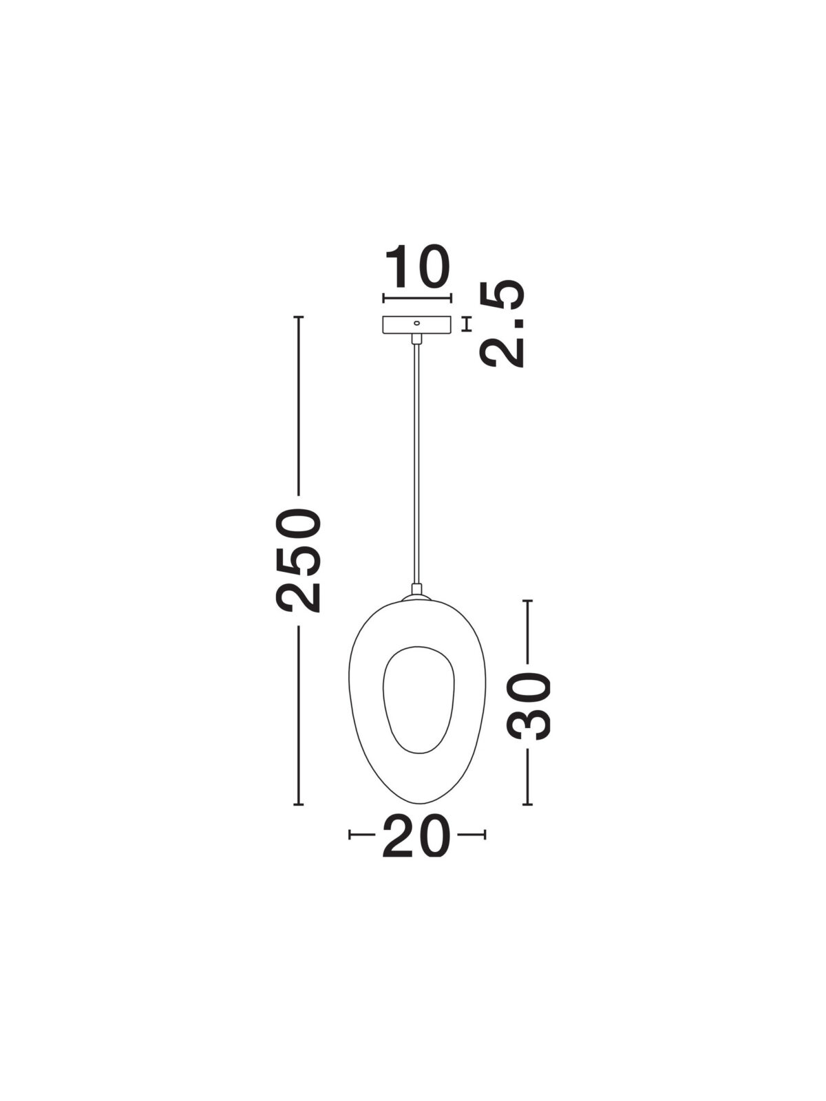 Полилей Nova Luce TEMPUS 9002686 кафяв детайл 6