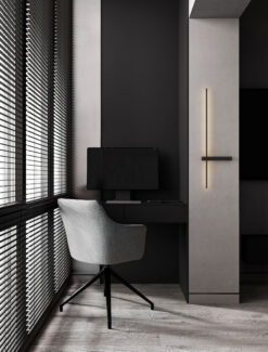 Аплик Nova Luce DANESSA 9003013 черен
