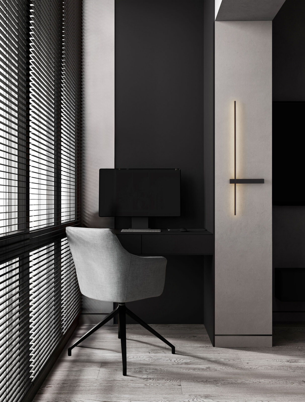Аплик Nova Luce DANESSA 9003013 черен