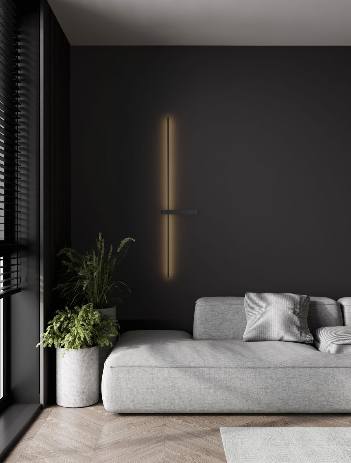 Аплик Nova Luce DANESSA 9003016 черен