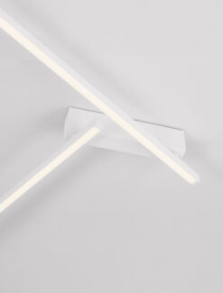 Плафониера Nova Luce BRIANA 9003018 бял детайл 4
