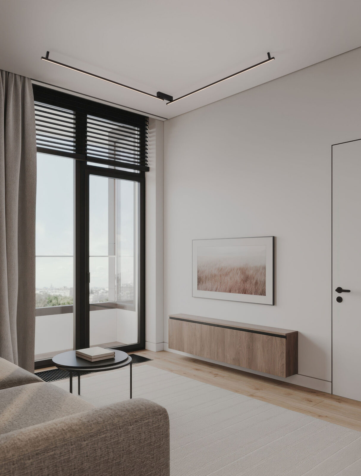 Плафониера Nova Luce BRIANA 9003019 черен