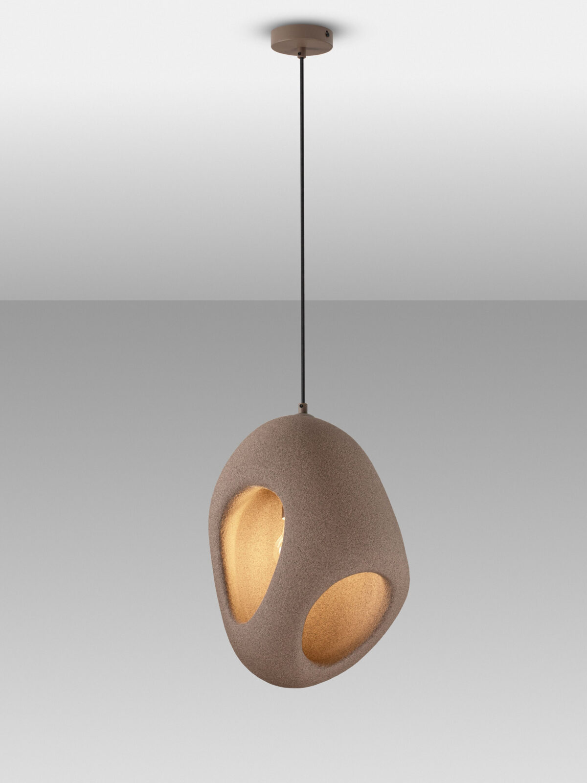Полилей Nova Luce TEMPUS 9003670 кафяв детайл 3