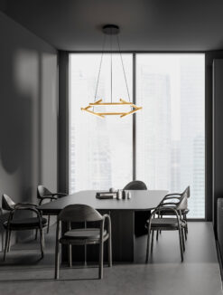 Полилей Nova Luce HYDE 9005652 черен