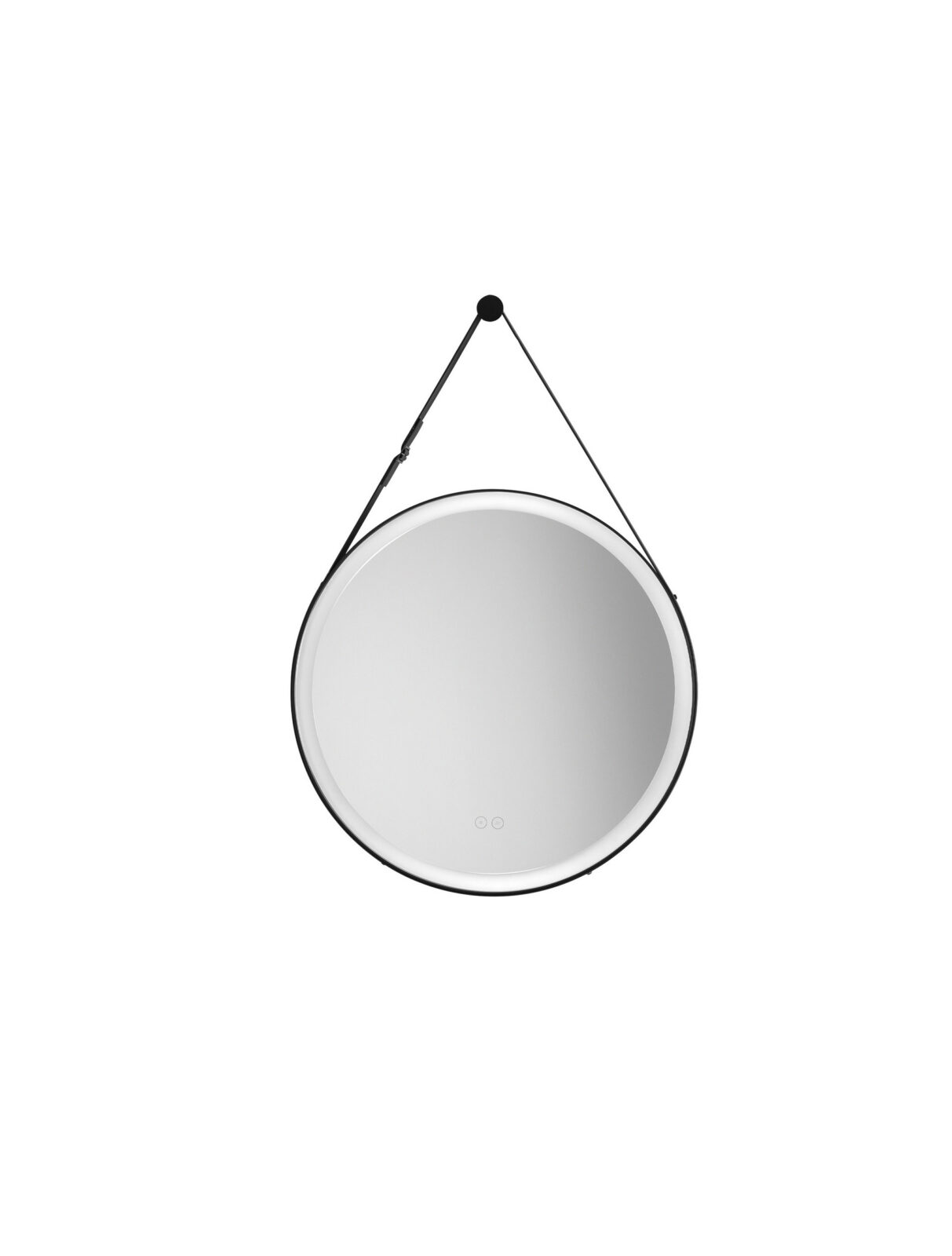 LED огледало Nova Luce REMS 9006005 черен в интериор