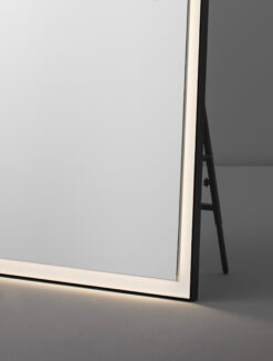 LED огледало Nova Luce ADON 9006018 черен