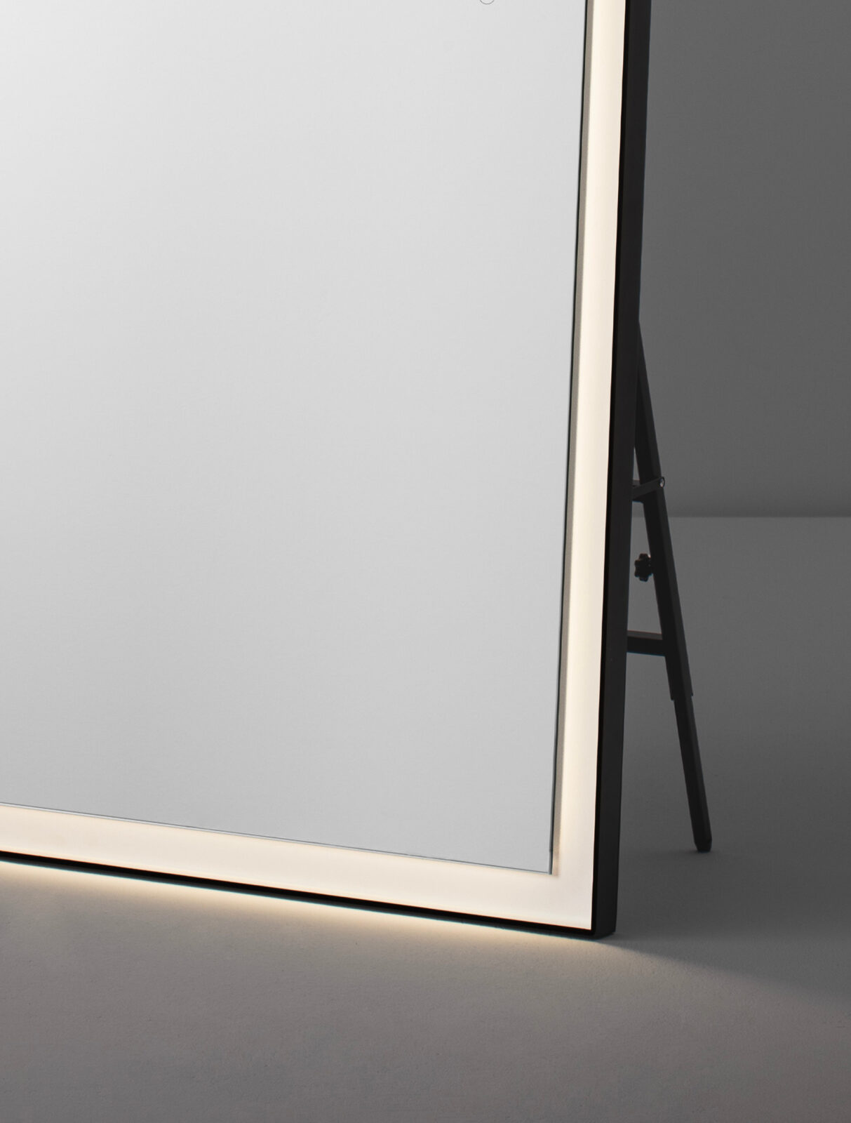 LED огледало Nova Luce ADON 9006018 черен