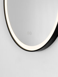 LED огледало Nova Luce REMS 9006025 черен детайл 4