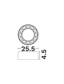 Луна за външен монтаж Nova Luce EMIRA 9006031 бял детайл 5