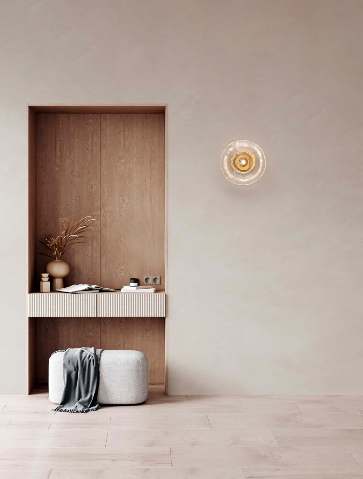 Аплик Nova Luce KING 9006035 златист