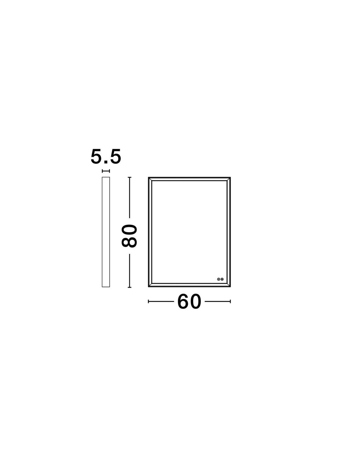 LED огледало Nova Luce AMBOR 9006039 детайл 6