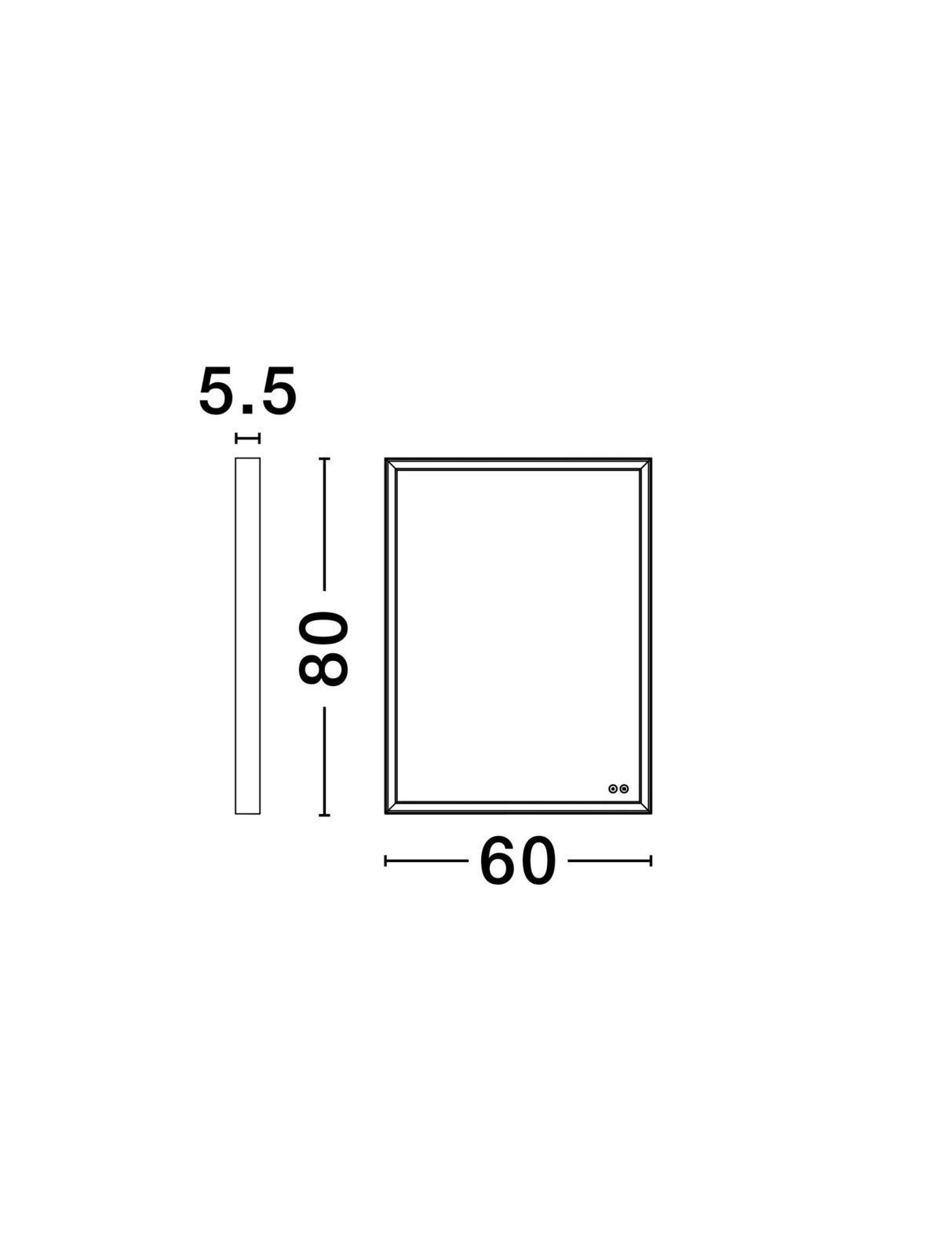LED огледало Nova Luce AMBOR 9006040 детайл 5