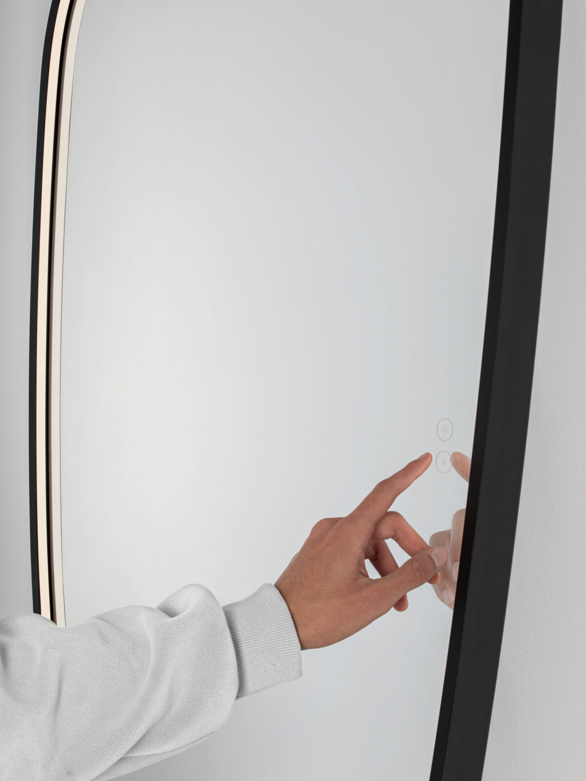 LED огледало Nova Luce SINIA 9006114 черен детайл 5