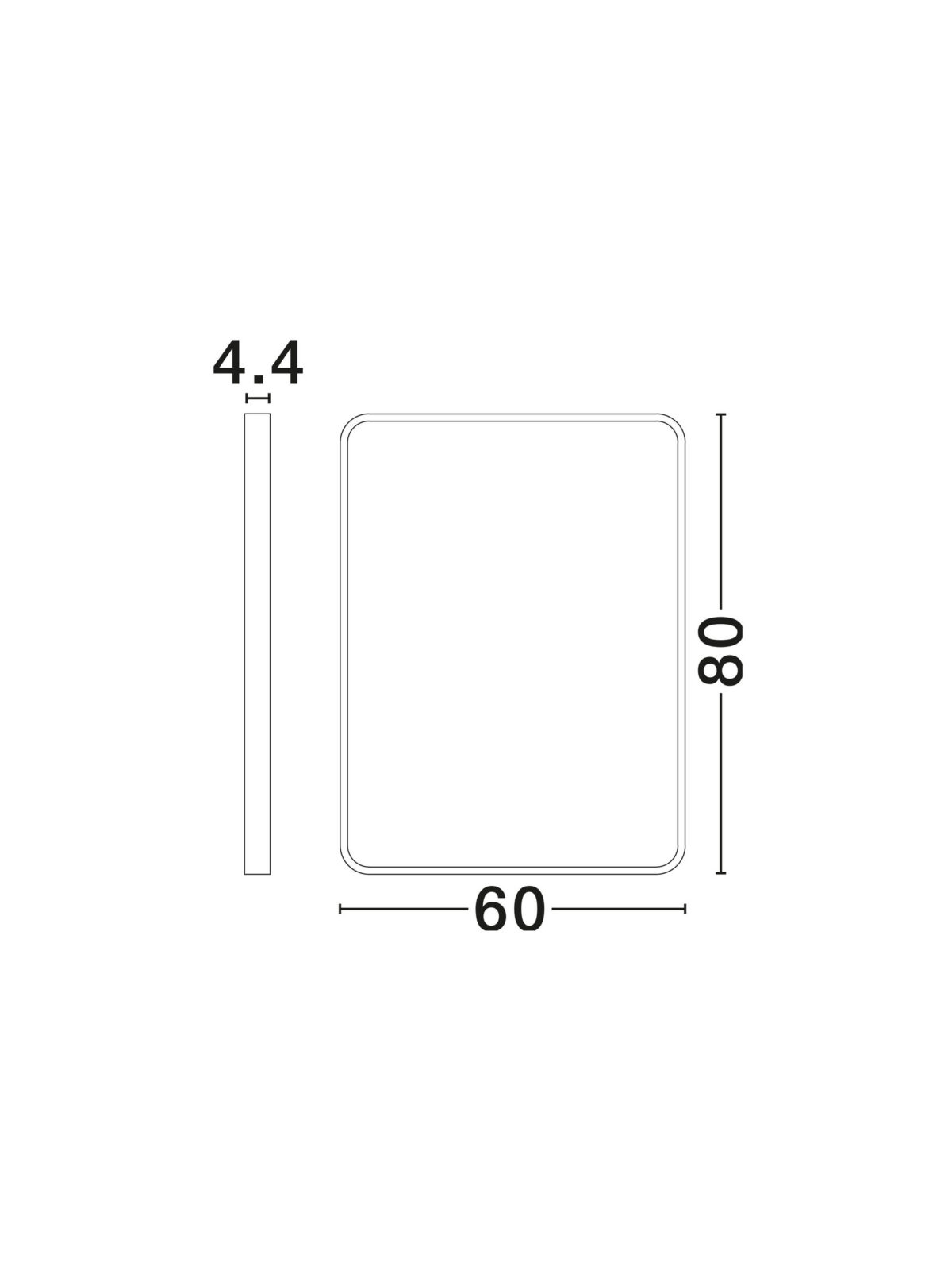 LED огледало Nova Luce IRIA 9006117 черен детайл 7