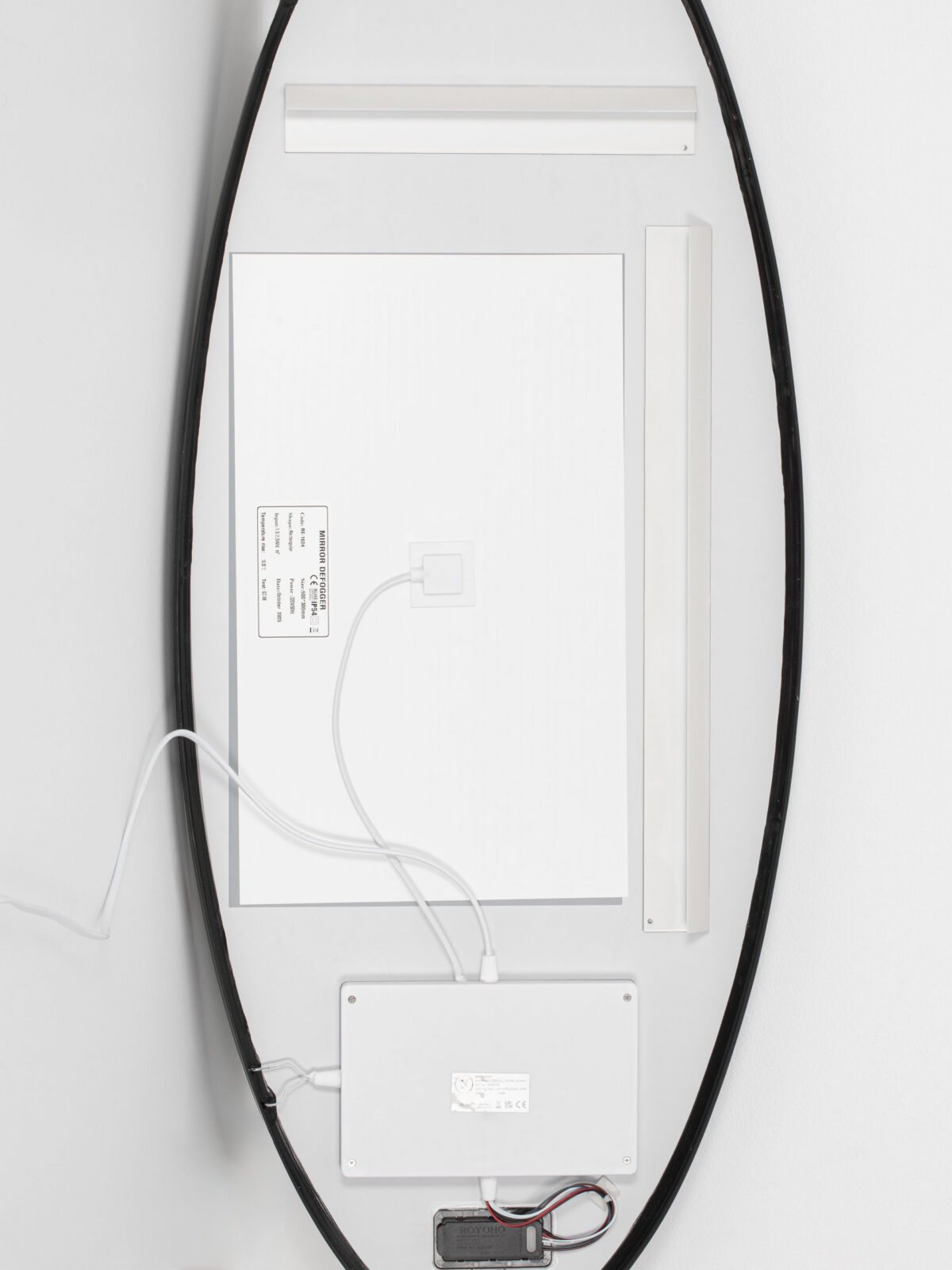 LED огледало Nova Luce RILO 9006118 черен детайл 7