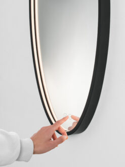 LED огледало Nova Luce RILO 9006119 черен детайл 6