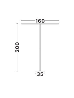 Лампион Nova Luce GAL 9008815 черен детайл 4